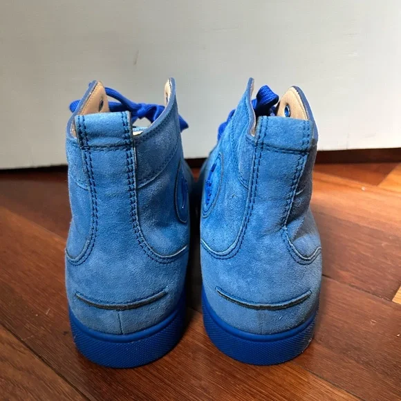 Christian Louboutin Vibrant Blue Sneakers